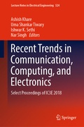 Cover: Recent Trends in Communication, Computing, and Electronics - Springer