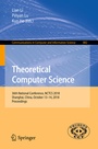 Cover: Theoretical Computer Science - Springer