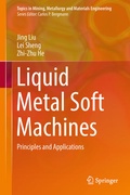 Cover: Liquid Metal Soft Machines - Springer