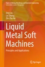 Cover: Liquid Metal Soft Machines - Springer