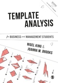 Cover: Template Analysis for Business and Management Students - SAGE Publications Ltd