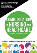 Cover: Communication in Nursing and Healthcare - SAGE Publications Ltd