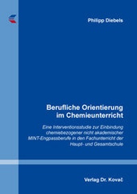 Abbildung von: Berufliche Orientierung im Chemieunterricht - Kovac, Dr. Verlag