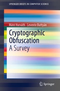 Cover: Cryptographic Obfuscation - Springer
