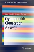Cover: Cryptographic Obfuscation - Springer