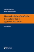 Cover: &Ouml;sterreichisches Strafrecht. Besonderer Teil II (&sect;&sect; 169 bis 321k StGB) - Verlag &Ouml;sterreich