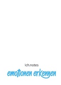 Cover: ich.notes / ich.notes: Emotionen erkennen - epubli