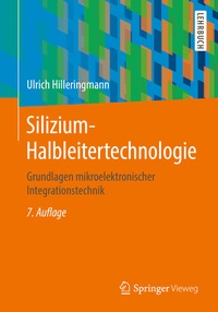 Bild vergrößern Bild: Silizium-Halbleitertechnologie - Springer Vieweg