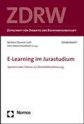 Cover: E-Learning im Jurastudium - Nomos
