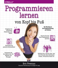 Enlarge image Cover: Programmieren lernen von Kopf bis Fuß - O'Reilly