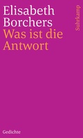 Cover: Was ist die Antwort - Suhrkamp