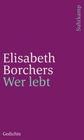 Cover: Wer lebt - Suhrkamp