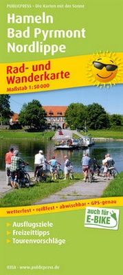 Abbildung von: Hameln - Bad Pyrmont - Nordlippe - Freytag-Berndt und ARTARIA