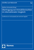 Abbildung von: Übertragung von Immobilienrechten im internationalen Vergleich - Nomos
