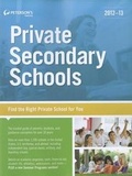 Cover: Private Secondary Schools 2012-13 - Peterson's Guides,U.S.