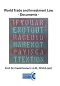 Cover: World Trade and Investment Law - Documents - Council on International Law and Politics