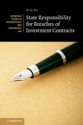 Cover: State Responsibility for Breaches of Investment Contracts - Cambridge University Press