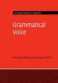 Cover: Grammatical Voice - Cambridge University Press