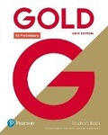 Cover: Gold B1 Preliminary New Edition Teacher's Book for pack - Pearson Education Limited