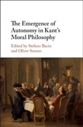 Cover: The Emergence of Autonomy in Kant's Moral Philosophy - Cambridge University Press