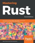 Cover: Mastering Rust - Packt Publishing