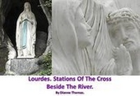 Abbildung von: Lourdes. Stations Of The Cross Beside The River. - White Lyon Films Ltd