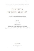 Cover: Classica et Medieavalia 66 - Museum Tusculanum Press
