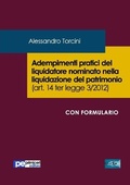 Cover: Adempimenti pratici del liquidatore nominato nella liquidazione del patrimonio - Primiceri Editore