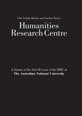 Cover: Humanities Research Centre - Australian National University