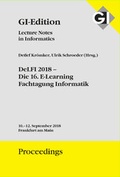 Cover: GI Edition Proceedings Band 284 "DeLFI 2018" - K&ouml;llen