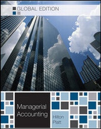 Enlarge image Cover: MANAGERIAL ACCOUNTING GLOBAL EDITION W/CONNECT PLUS PACKAGE - McGraw-Hill Professional
