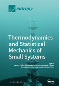 Enlarge image Cover: Thermodynamics and Statistical Mechanics of Small Systems - MDPI