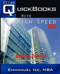 Abbildung von: Using QuickBooks with High Speed 2009 College Edition - Sow Publishing