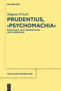 Cover: Prudentius, >Psychomachia< - De Gruyter