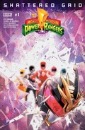 Cover: Mighty Morphin Power Rangers: Shattered Grid #1 - Boom Entertainment