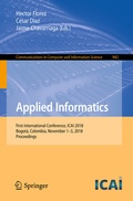 Cover: Applied Informatics - Springer