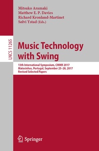 Enlarge image Cover: Music Technology with Swing - Springer