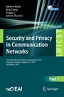 Cover: Security and Privacy in Communication Networks - Springer