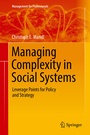 Cover: Managing Complexity in Social Systems - Springer