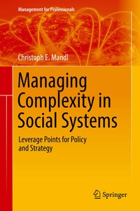 Enlarge image Cover: Managing Complexity in Social Systems - Springer