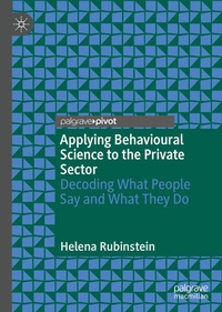 Enlarge image Cover: Applying Behavioural Science to the Private Sector - Palgrave Macmillan