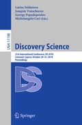 Cover: Discovery Science - Springer