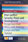 Cover: Post-conflict Security, Peace and Development - Springer