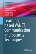 Cover: Learning-based VANET Communication and Security Techniques - Springer