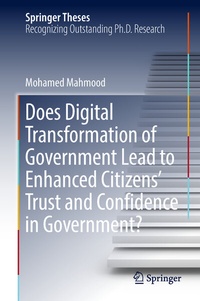 Abbildung von: Does Digital Transformation of Government Lead to Enhanced Citizens' Trust and Confidence in Government? - Springer