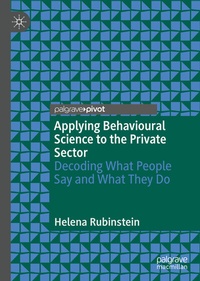 Enlarge image Cover: Applying Behavioural Science to the Private Sector - Palgrave Macmillan