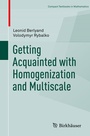 Cover: Getting Acquainted with Homogenization and Multiscale - Birkh&auml;user
