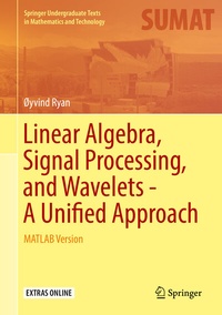 Abbildung von: Linear Algebra, Signal Processing, and Wavelets - A Unified Approach - Springer
