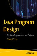 Cover: Java Program Design - APress