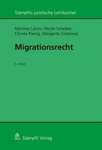 Enlarge image Cover: Migrationsrecht - Stämpfli Verlag